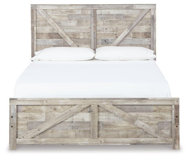 Hodanna Queen Crossbuck Panel Bed