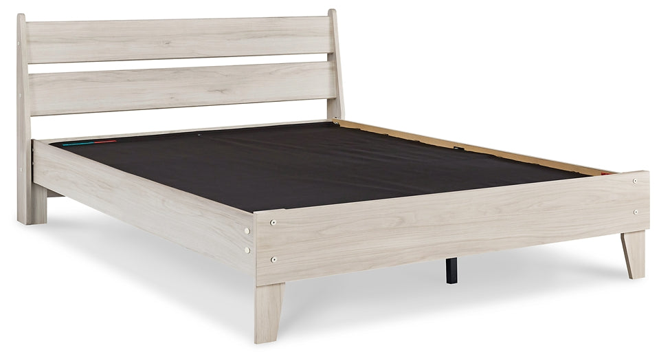 Socalle Queen Platform Bed with Dresser and 2 Nightstands