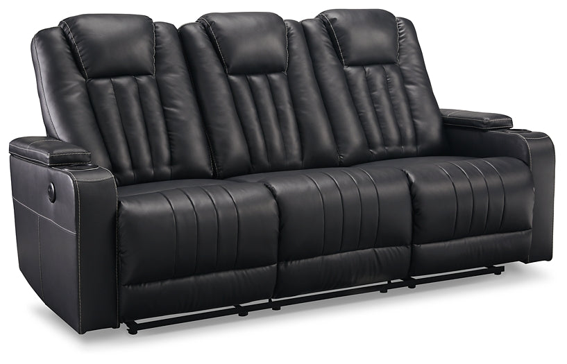 Center Point Manual Reclining Sofa and Loveseat