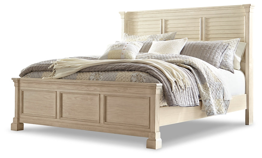 Bolanburg California King Panel Bed with Dresser
