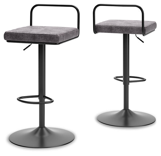 Strumford Bar Height Bar Stool (Set of 2)