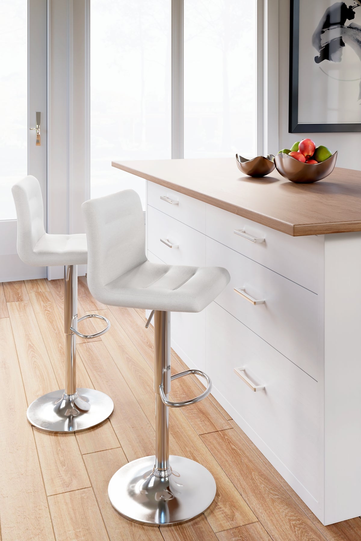 Pollzen Tall UPH Swivel Barstool(2/CN)