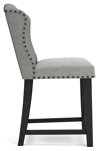 Jeanette Upholstered Barstool (2/CN)