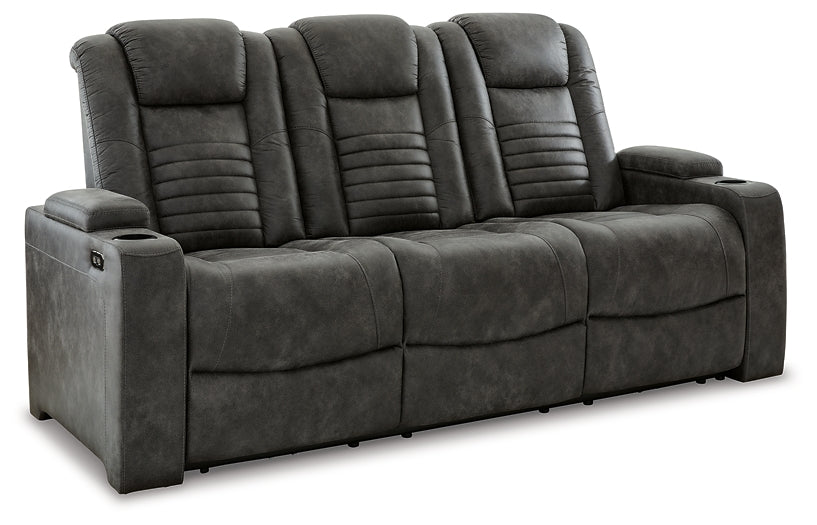 Soundcheck Power Reclining Sofa and Loveseat