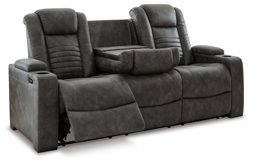 Soundcheck Power Reclining Sofa and Loveseat