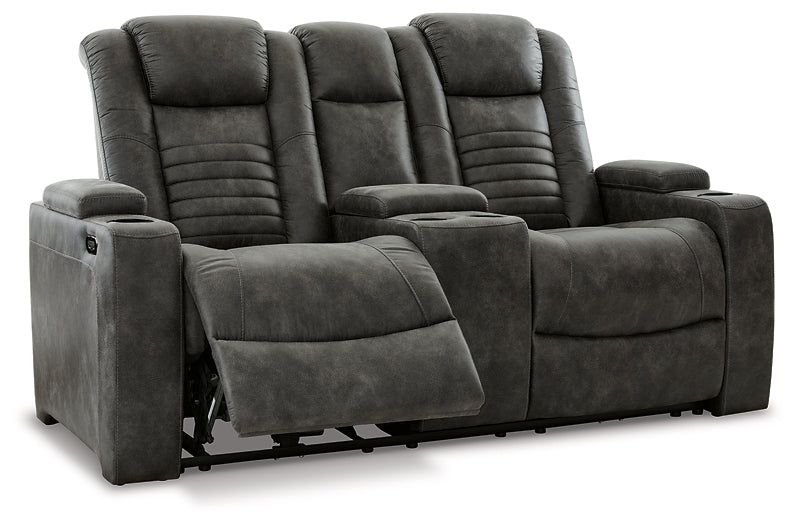 Soundcheck Power Reclining Sofa and Loveseat