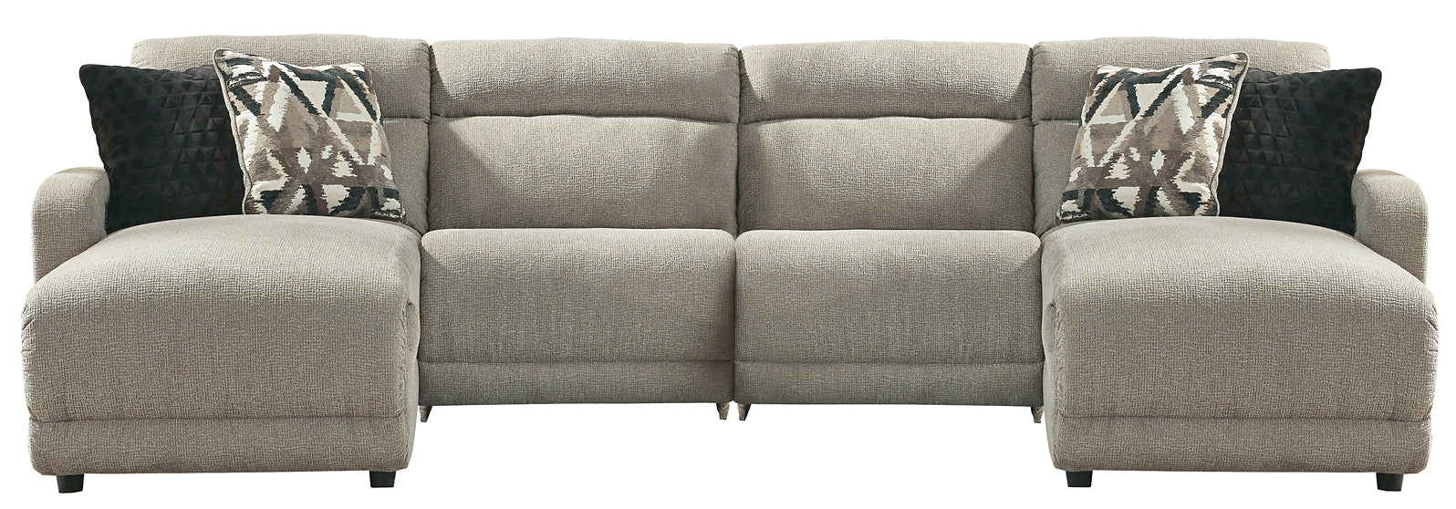 Colleyville 4-Piece Power Reclining Sectional with Chaise