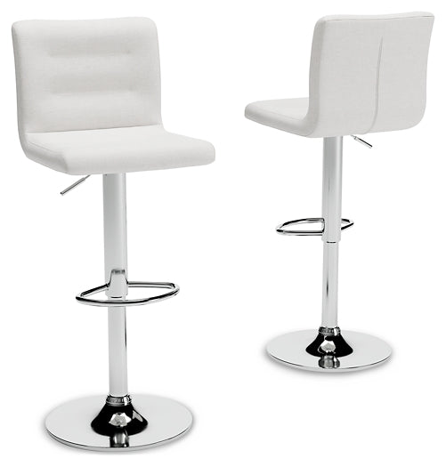 Pollzen Tall UPH Swivel Barstool(2/CN)
