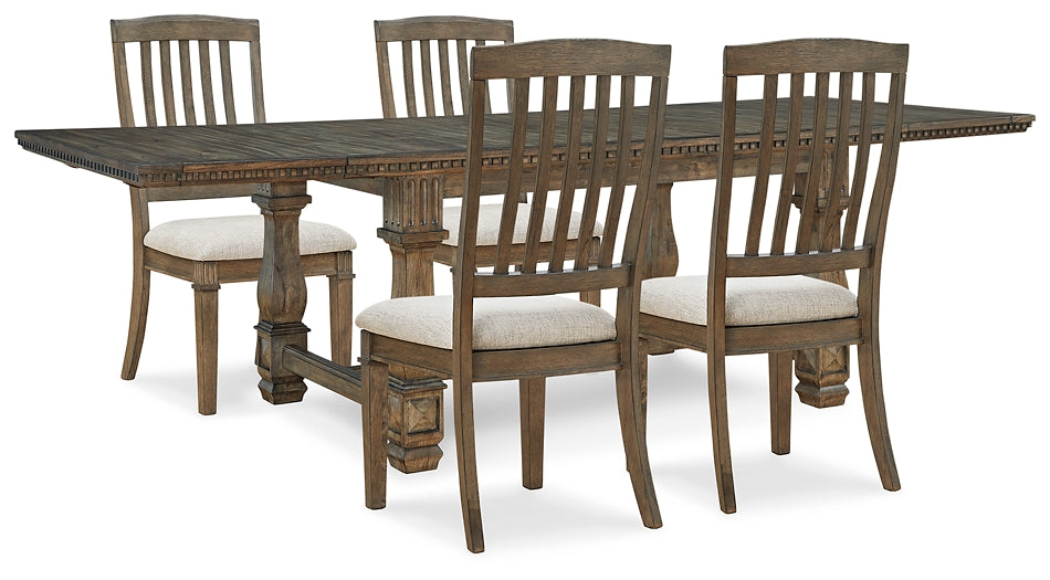 Markenburg Dining Table and 4 Chairs