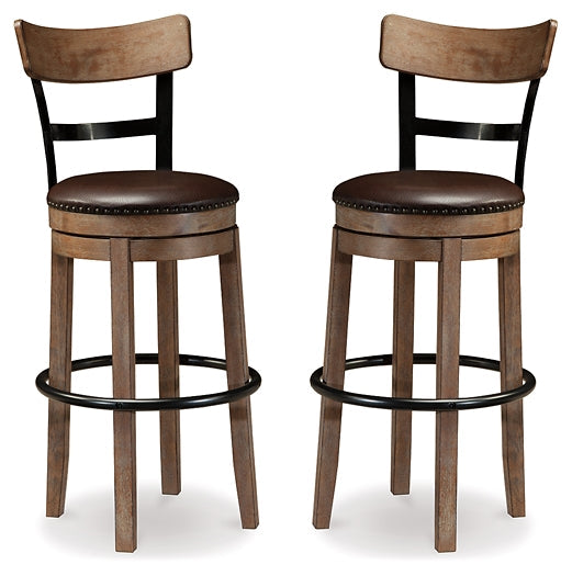 Pinnadel Bar Height Bar Stool (Set of 2)